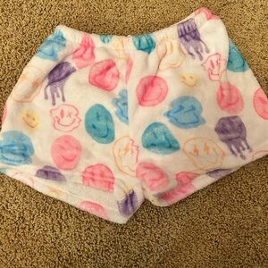 Girls smiley Pj shorts Size 10-12